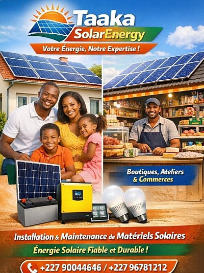 Taaka SolarEnergy Boutique et Commerce