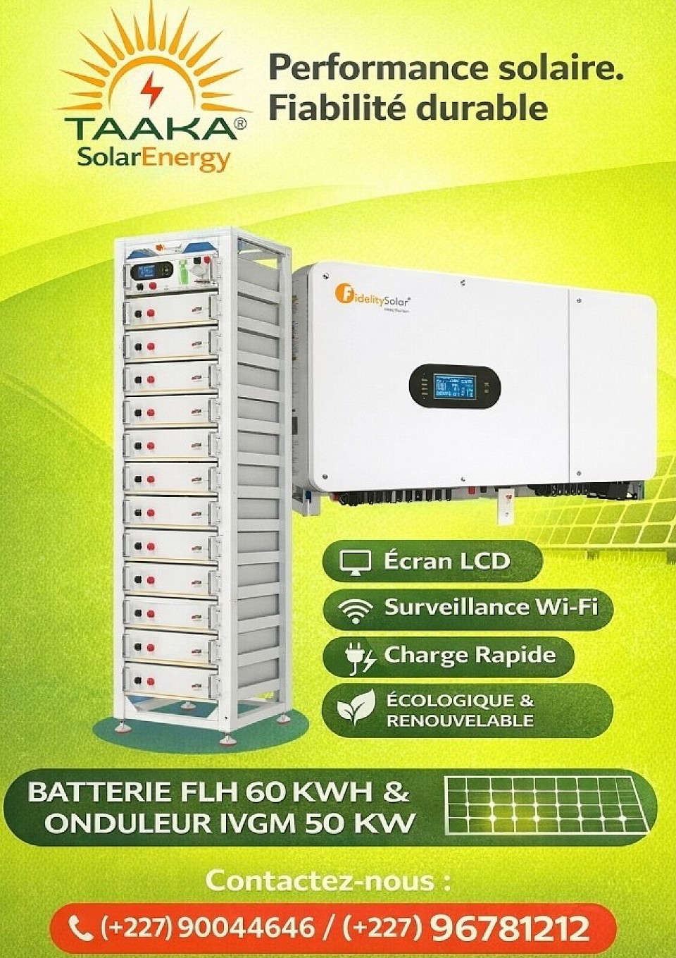 Batterie et Onduleur Taaka-SolarEnergy