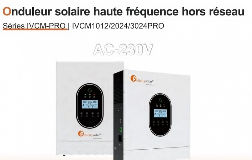 ONDULEUR SOLAIRE IVCM PRO  98 000 HT