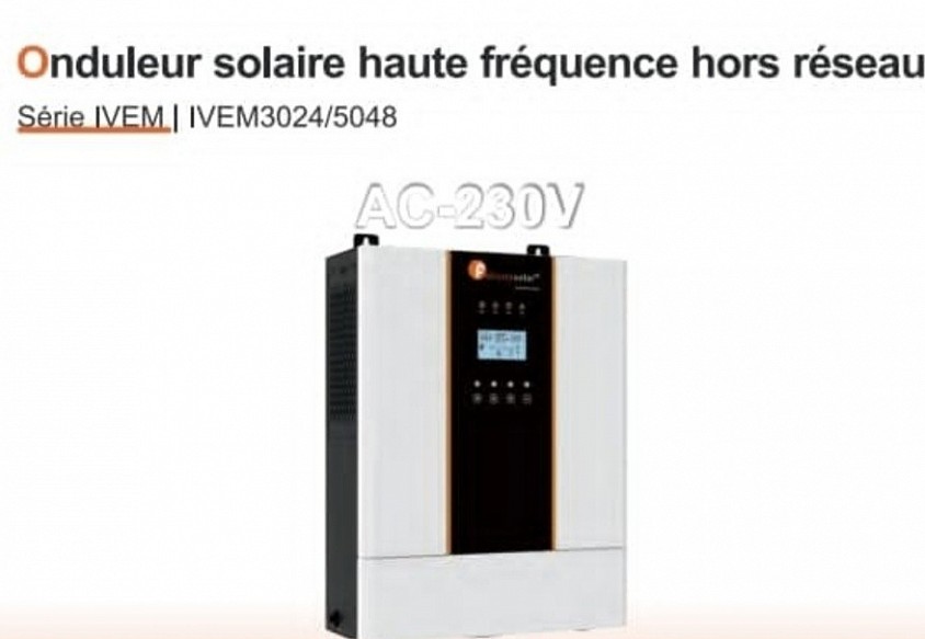 ONDULEUR SOLAIRE IVEM 180 000 HT